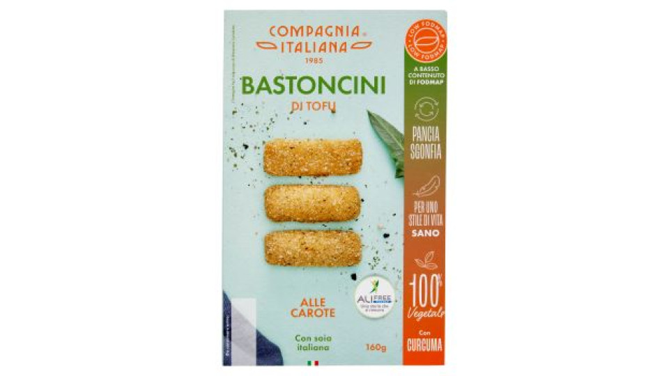 Compagnia Italiana Bastoncini di Tofu alle Carote 160 g