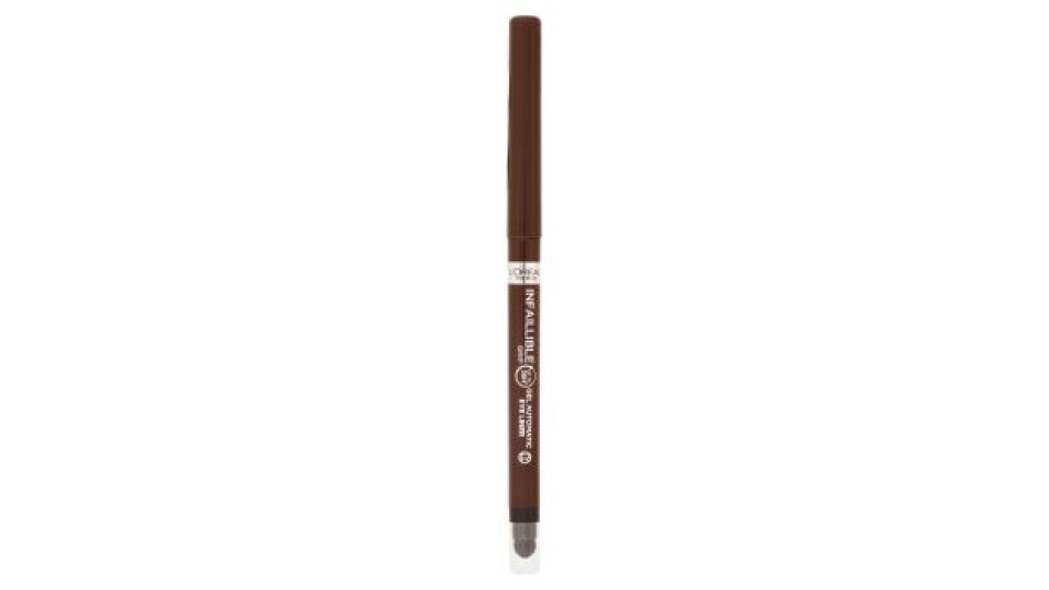 L'Oréal Paris Matita Automatica in Gel Infaillible 36H Grip Liner, Waterproof, 04 Brown Denim