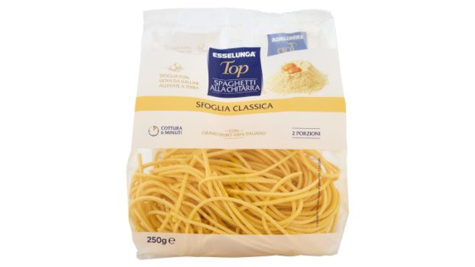 Esselunga Top Spaghetti alla chitarra sfoglia classica 250 g