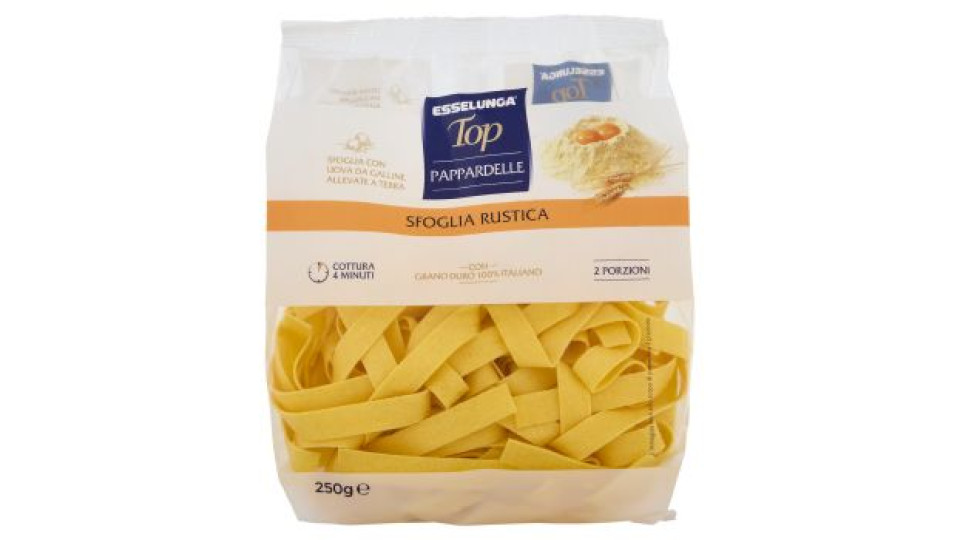 Esselunga Top Pappardelle sfoglia rustica 250 g