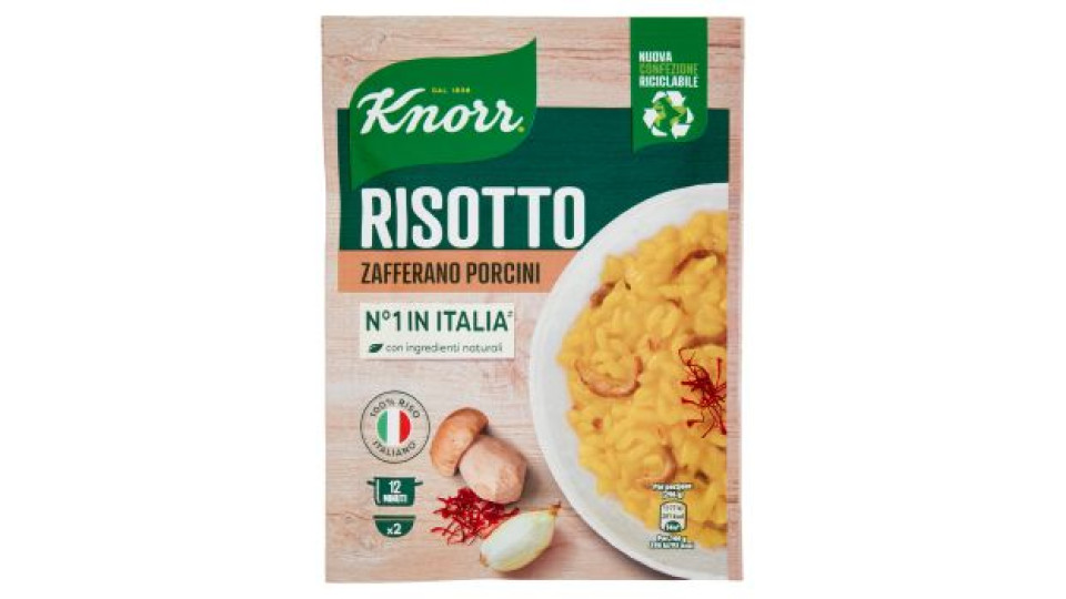 Knorr Risotto Zafferano Porcini 175 g