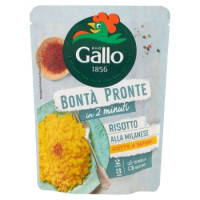 Gallo Bontà Pronte in 2 minuti Risotto alla Milanese 250 g