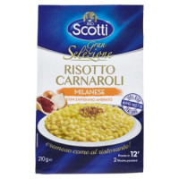 Riso Scotti Gran Selezione Risotto Carnaroli Milanese con Zafferano Ambrato 210 g