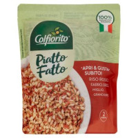 Colfiorito Piatto Fatto Riso Rosso, Farro, Orzo, Miglio, Grano Duro 250 g
