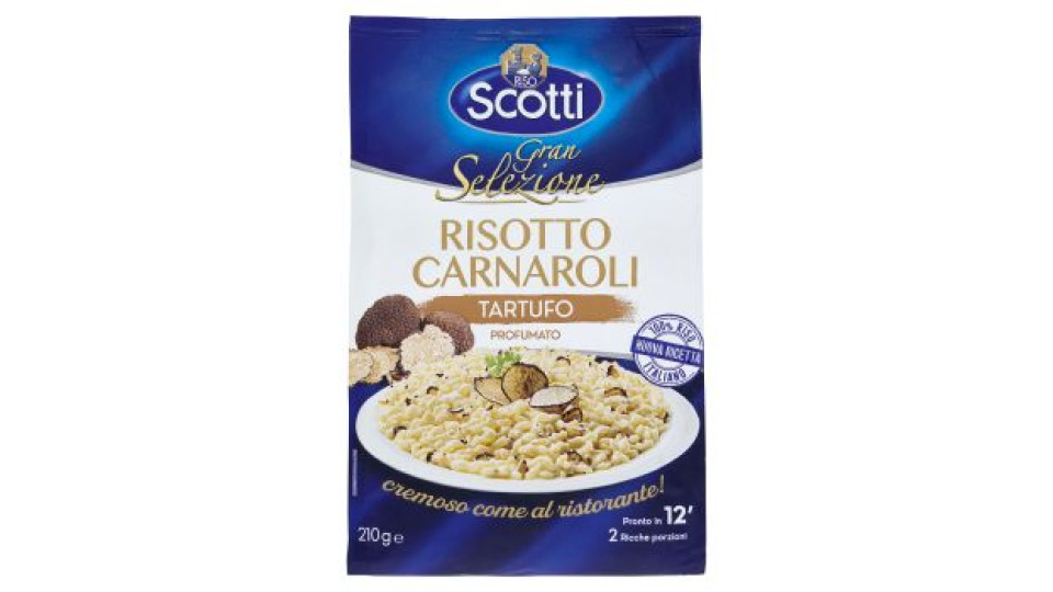 Riso Scotti Gran Selezione Risotto Carnaroli Tartufo Profumato 210 g