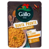 Riso Gallo Bontà Pronte da condire Riso al Curry 250 g