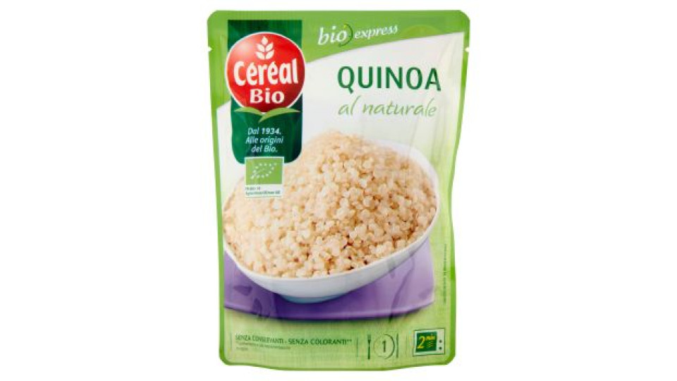 CéréalBio Bio express Quinoa al naturale da agricoltura biologica 220 g