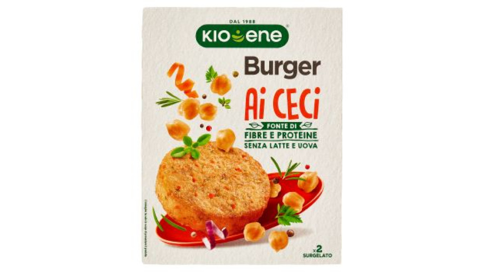 Kioene Burger ai Ceci Surgelato 160 g