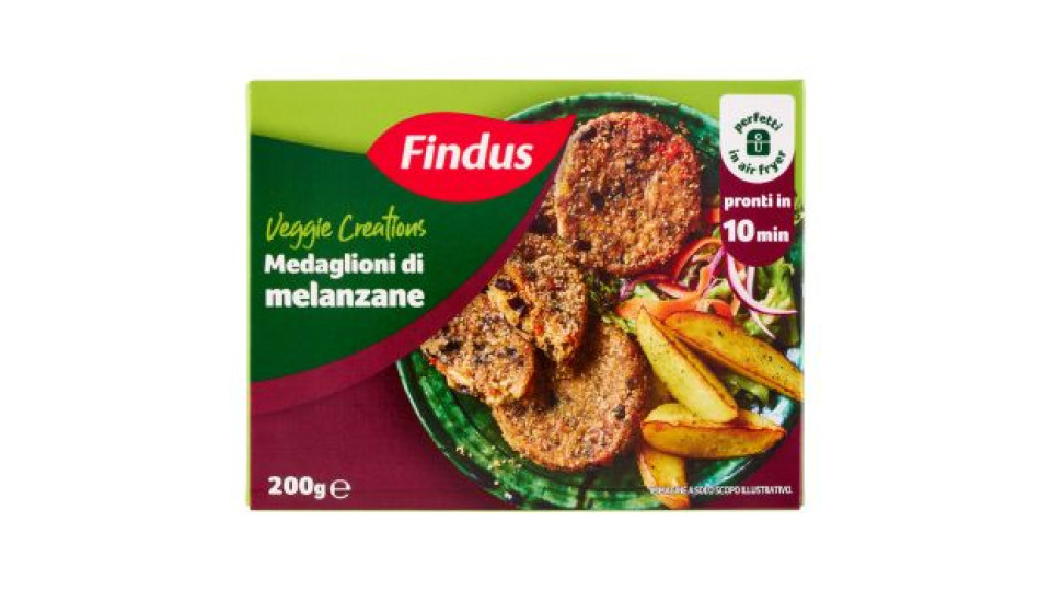 Findus Veggie Creations Medaglioni di Melanzane 200 g
