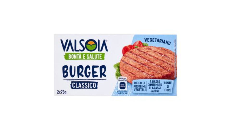 Valsoia Bontà e Salute Burger Classico 2 x 75 g