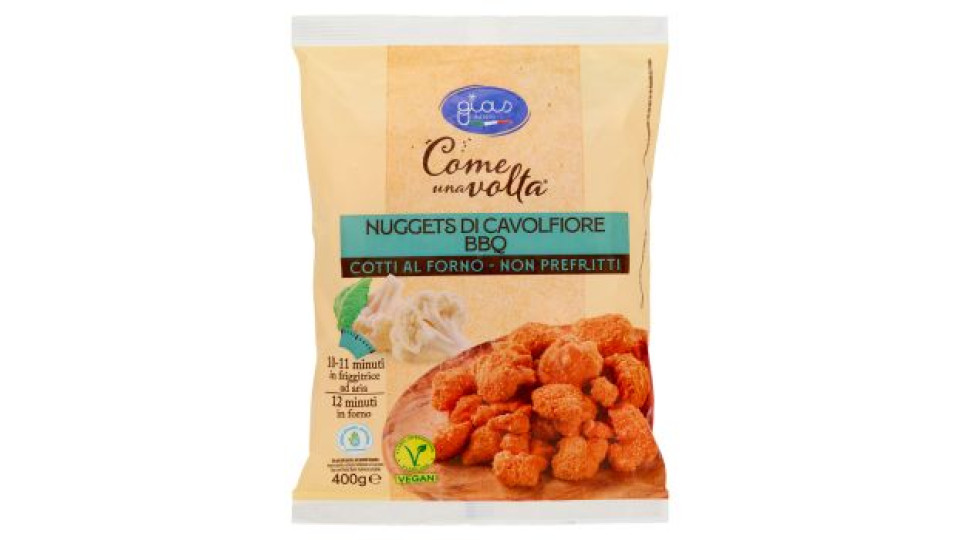 Come una volta Nuggets di Cavolfiore BBQ 400 g