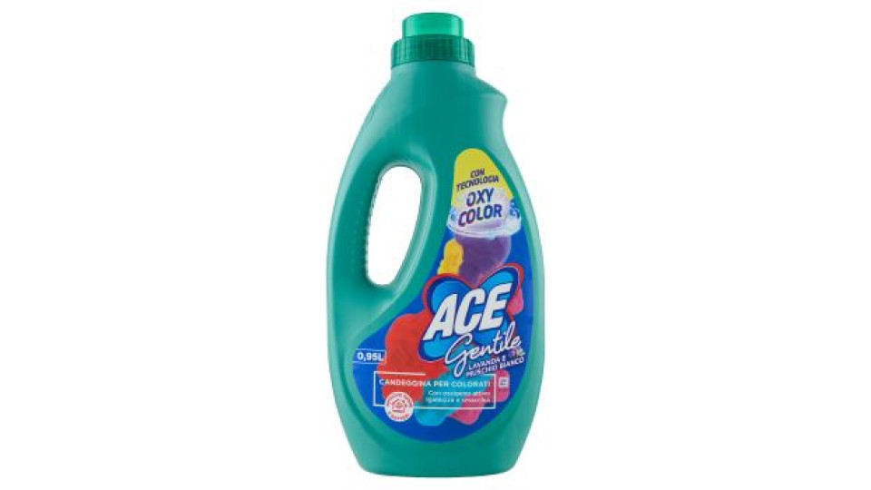 Ace Gentile Lavanda e Muschio Bianco Candeggina per Colorati 0,95 L