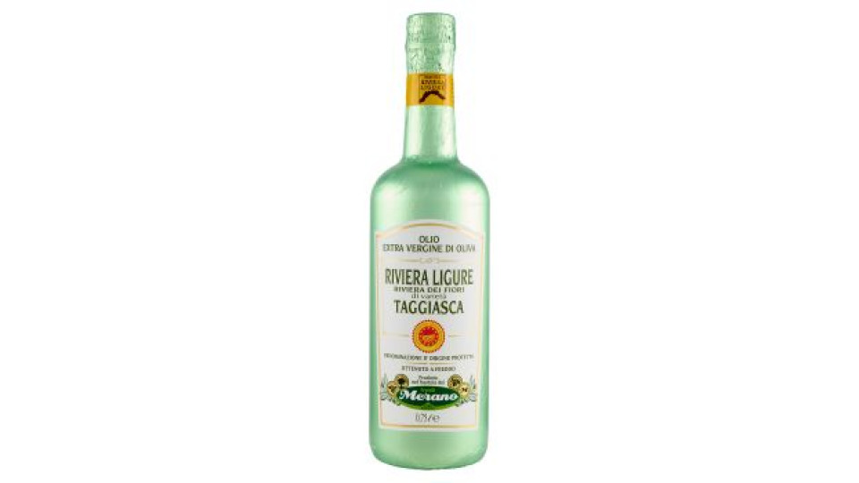 Fratelli Merano Olio Extra Vergine d'Oliva Riviera Ligure Riviera dei Fiori var. Taggiasca DOP 0,75l