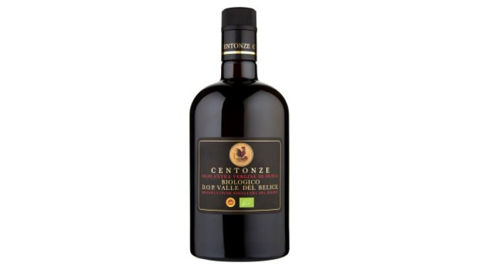 Centonze Olio Extra Vergine di Oliva Biologico D.O.P. Valle del Belice 0,75 L