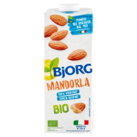 BJORG Mandorla Bevanda Vegetale Biologica, Senza Glutine, Prodotto in Italia, 1L
