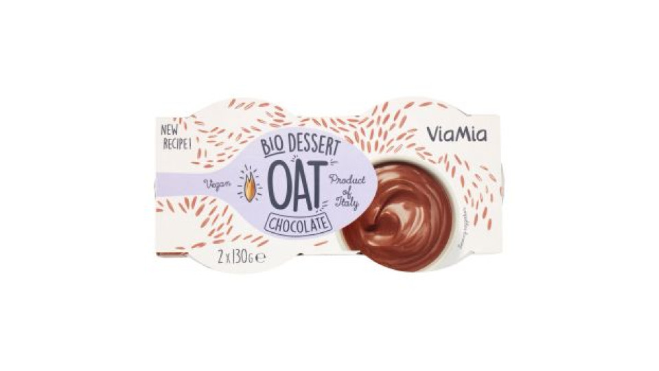 ViaMia Bio Dessert Oat Chocolate 2 x 130 g