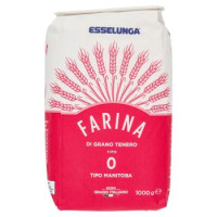 Esselunga Farina di grano tenero tipo 0 tipo manitoba 1000 g