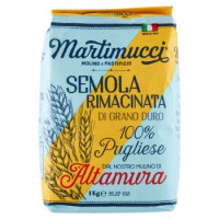 Martimucci Semola Rimacinata di Grano Duro 100% Pugliese 1 kg