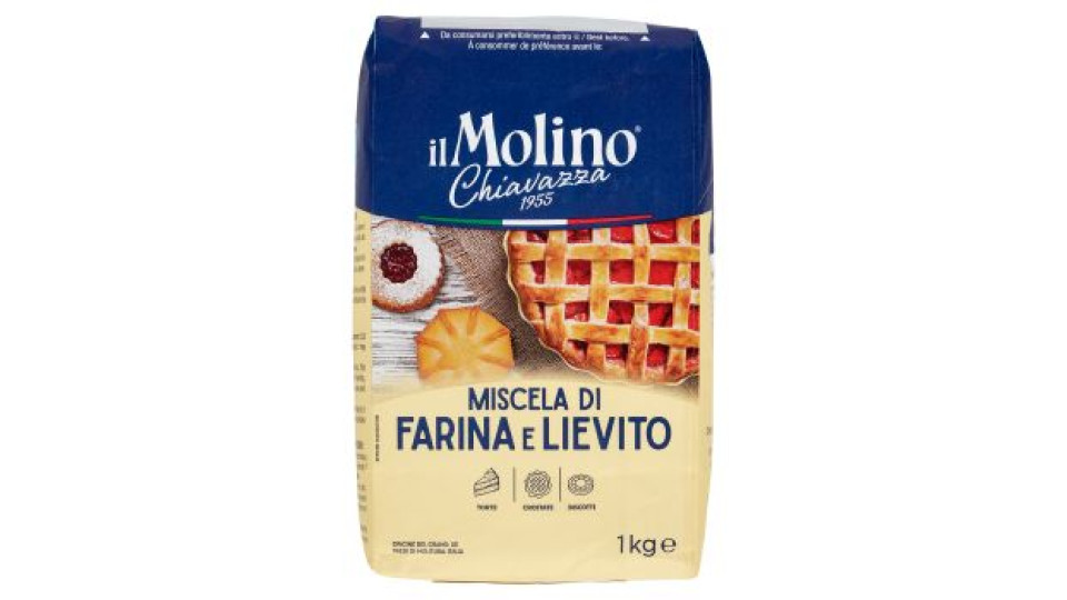 il Molino Chiavazza Miscela di Farina e Lievito 1 kg