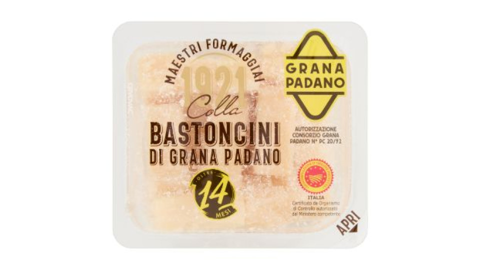 Colla Bastoncini di Grana Padano DOP Stagionatura 14 Mesi 200 g