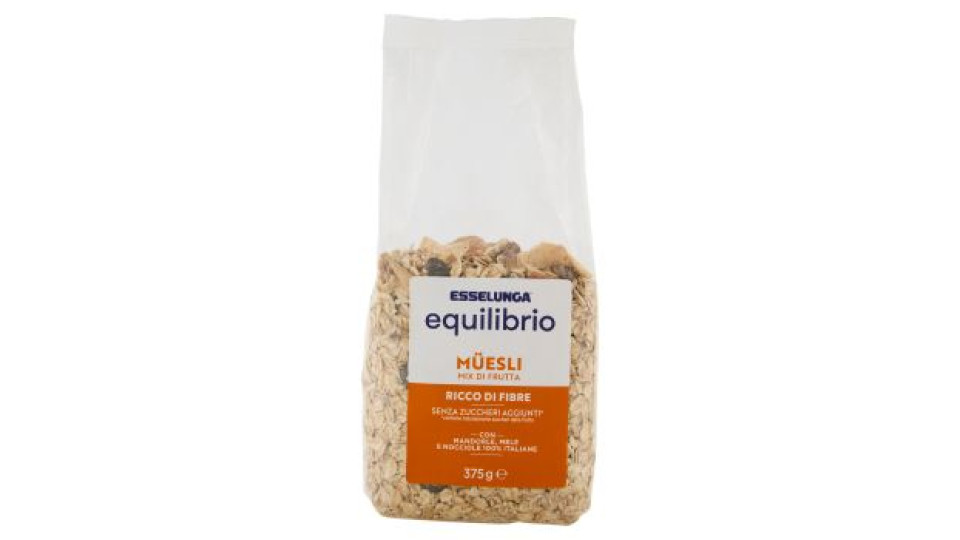 Esselunga Equilibrio Müesli mix di frutta 375 g
