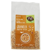 Più Cereali Bio Granola Frutta Secca 400 g