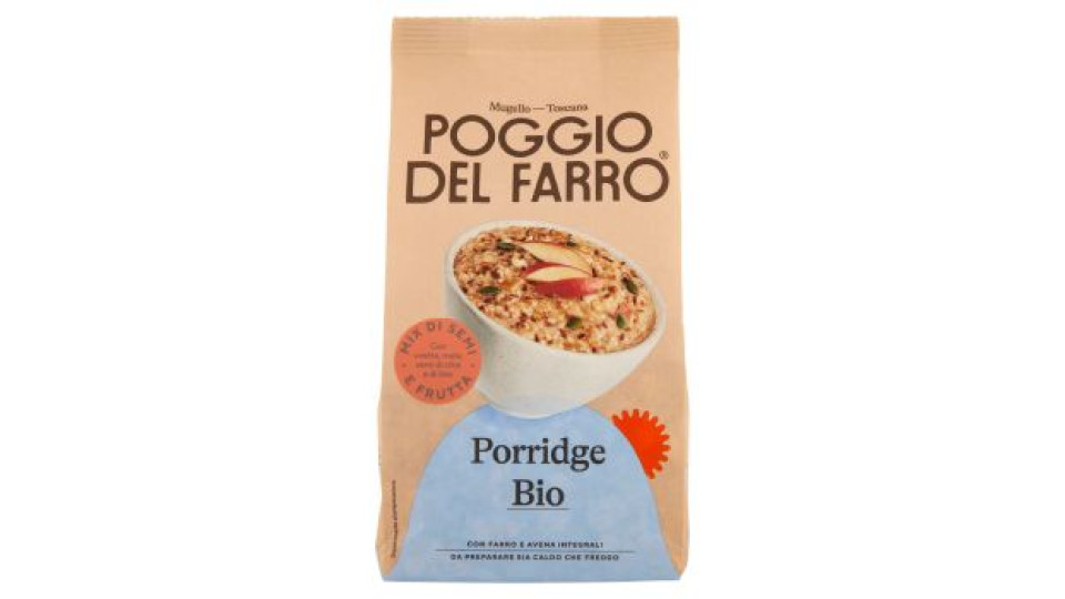 Poggio del Farro Porridge Bio Mix di Semi e Frutta 300 g