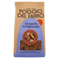 Poggio del Farro Granola artigianale Farina di Castagne e Noci 250 g