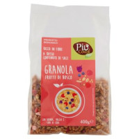 Più Cerali Bio Granola Frutti di Bosco 400 g