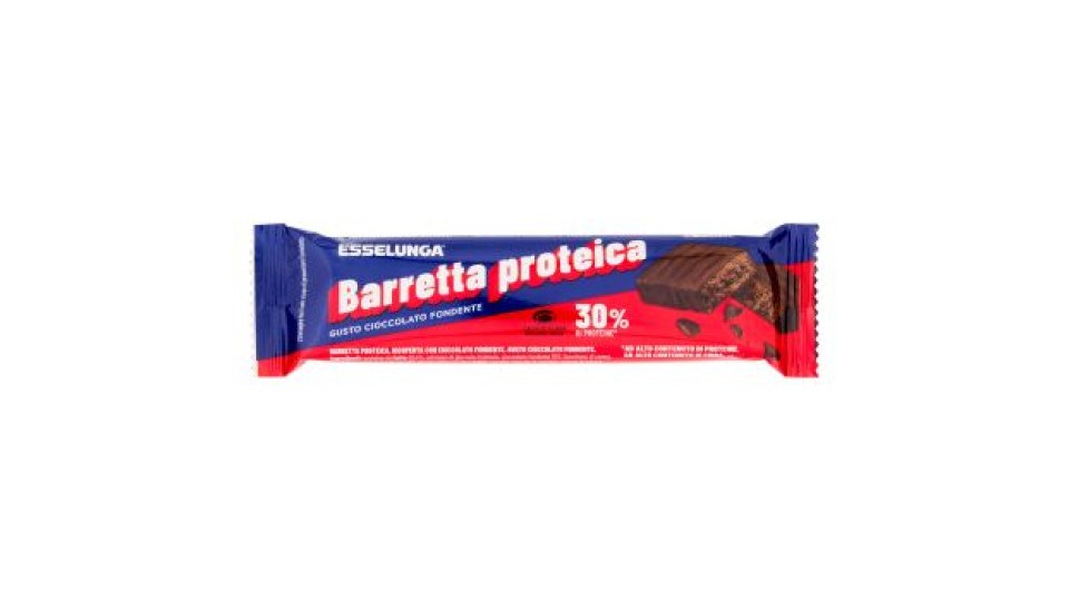 Esselunga Barretta proteica gusto cioccolato fondente 45 g