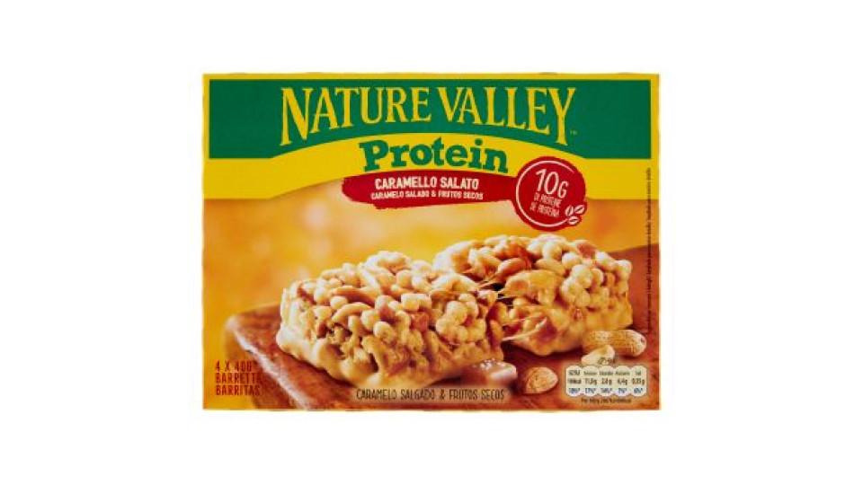 Nature Valley Protein Caramello Salato 4 x 40 g