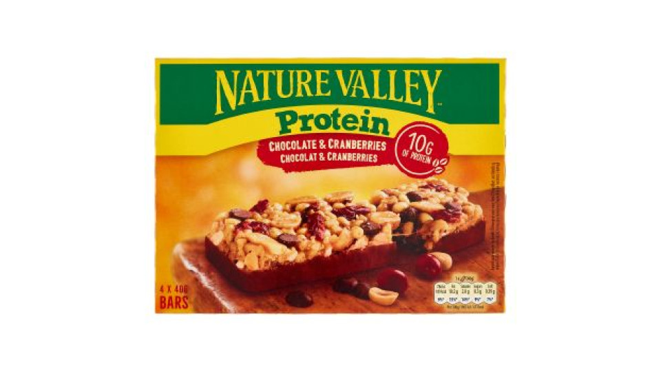 Nature Valley Protein Chocolate & Cranberries 4 x 40 g