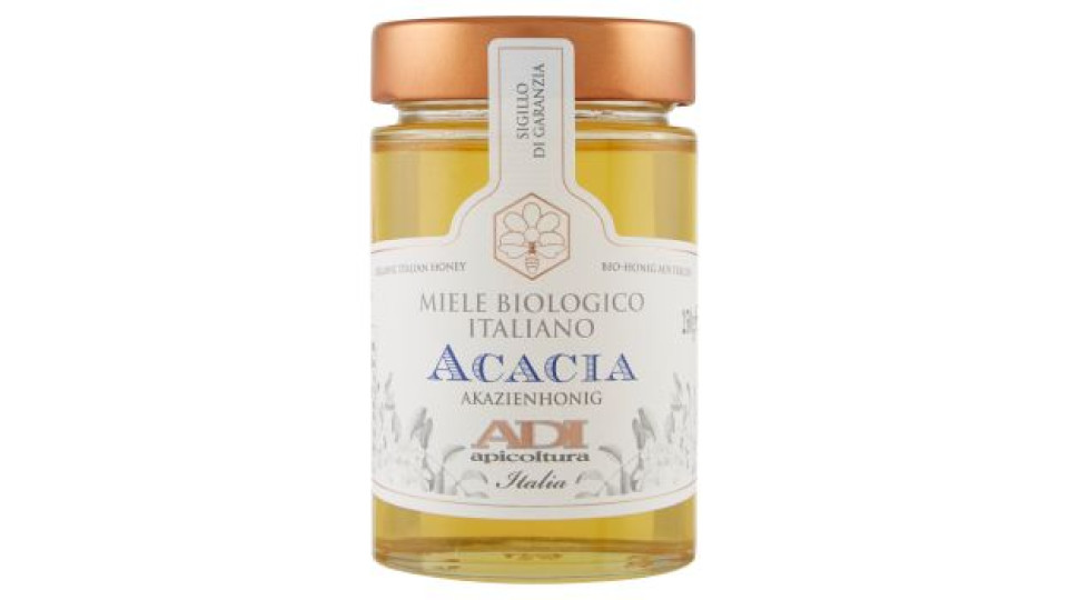 ADI apicoltura Miele Biologico Italiano Acacia 250 g