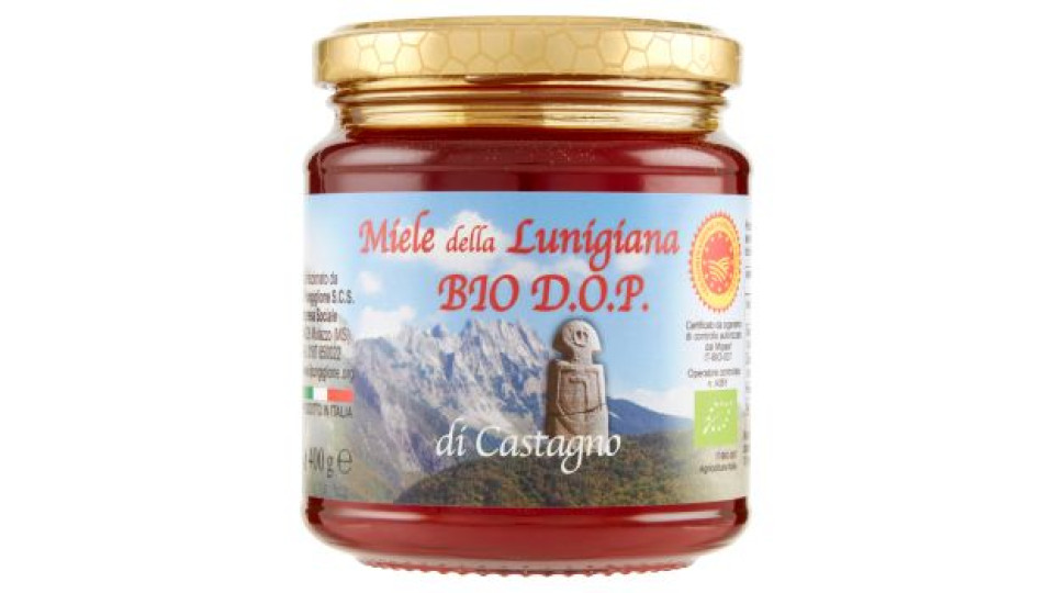 Miele della Lunigiana Bio D.O.P. di Castagno 400 g