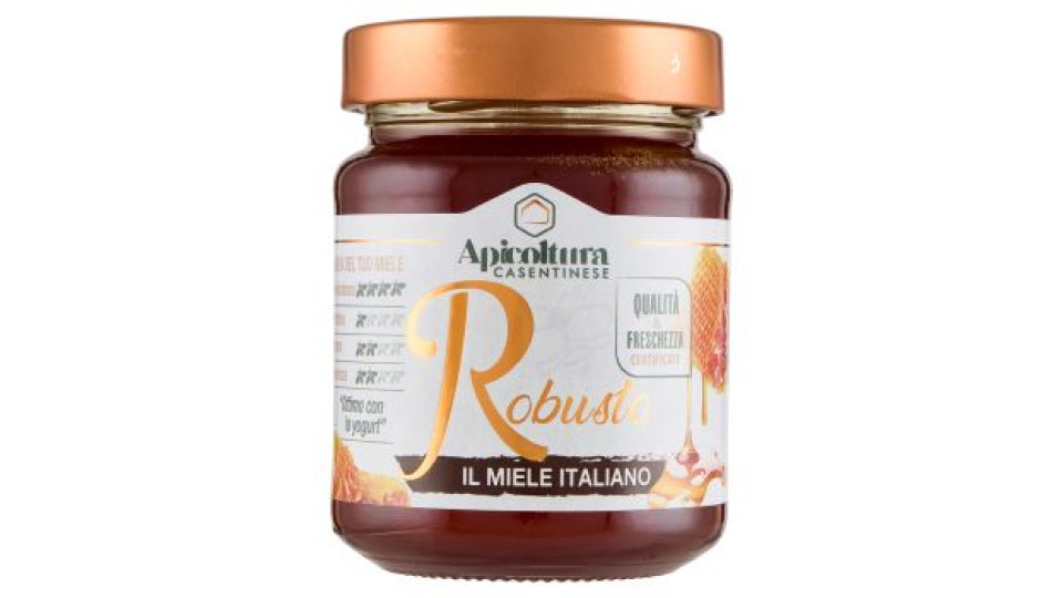 Apicoltura Casentinese Robusto il Miele Italiano 350 g