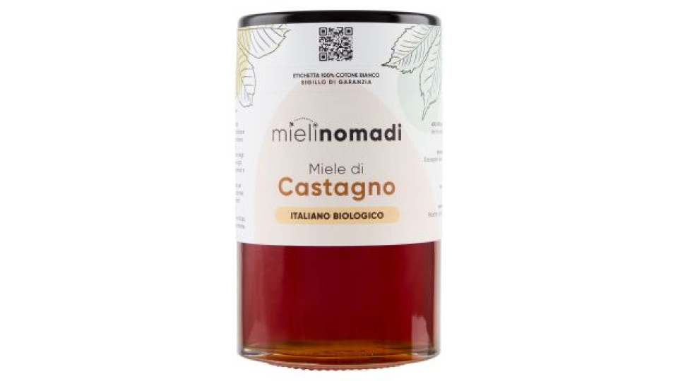 mielinomadi Miele di Castagno Italiano Biologico 250 g