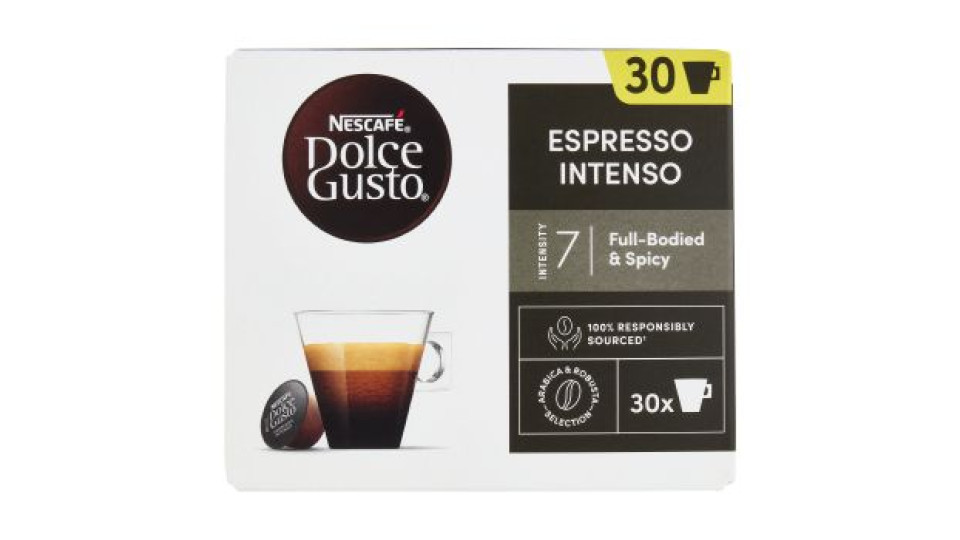 NESCAFÉ DOLCE GUSTO Espresso Intenso Caffè 30 Capsule 210g