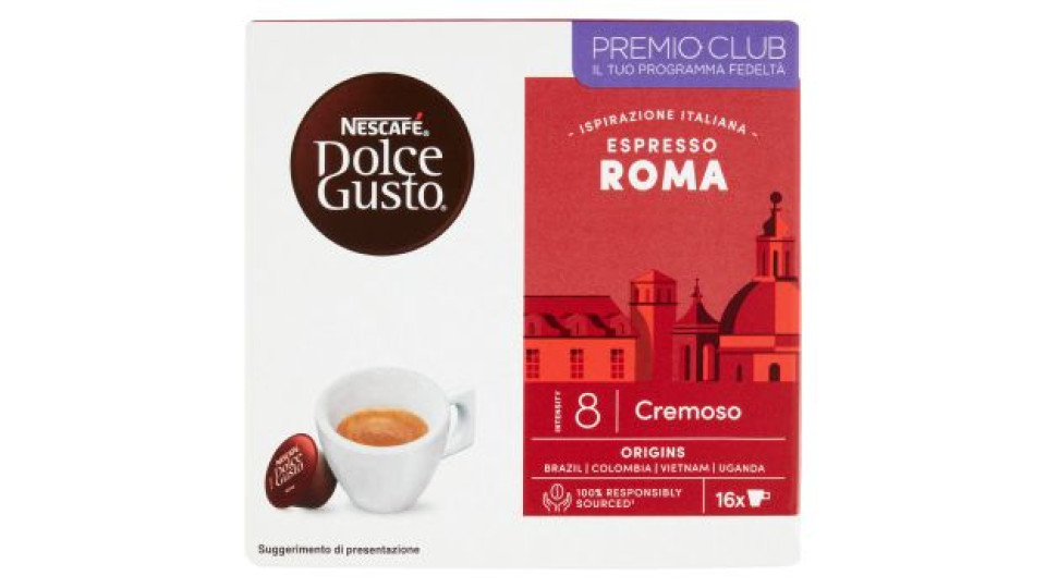 NESCAFÉ DOLCE GUSTO Espresso Roma Caffè 16 Capsule 99,2 g