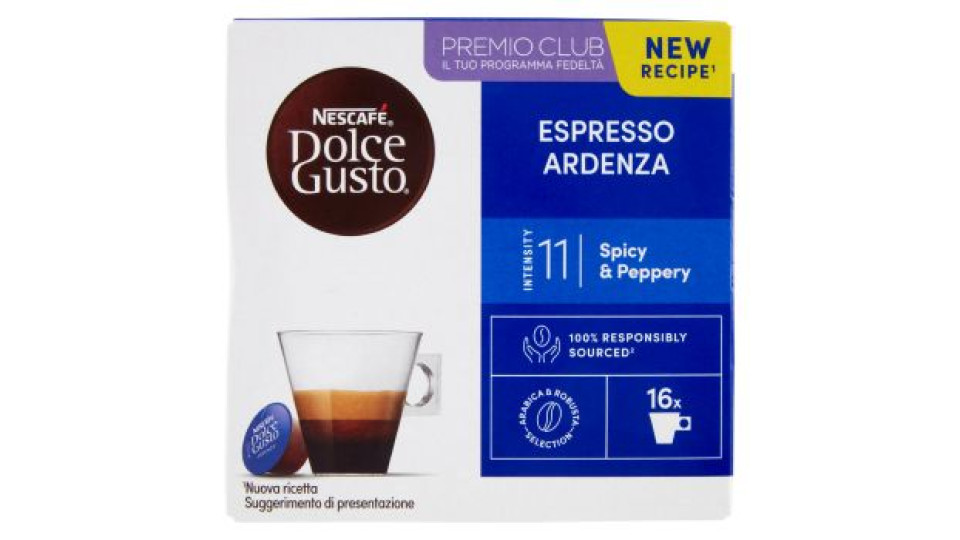 NESCAFÉ DOLCE GUSTO ESPRESSO ARDENZA Caffè espresso 16 capsule (16 tazze)