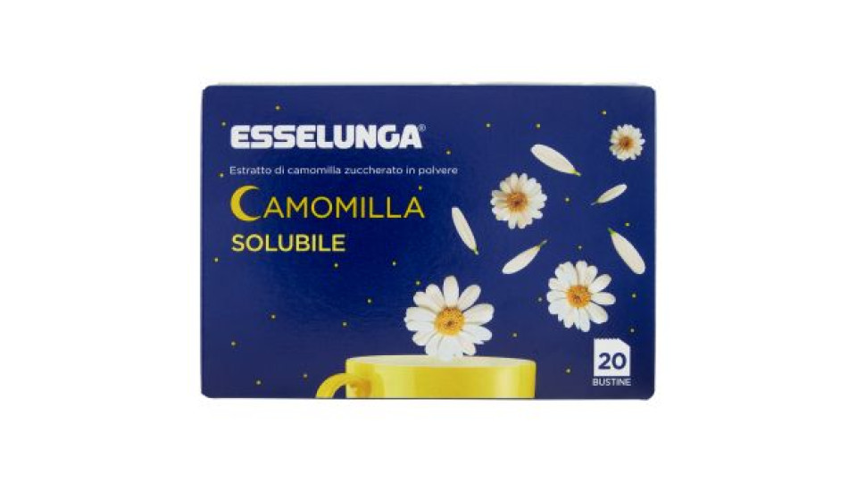 Esselunga Estratto di camomilla zuccherato in polvere 20 x 4,5 g