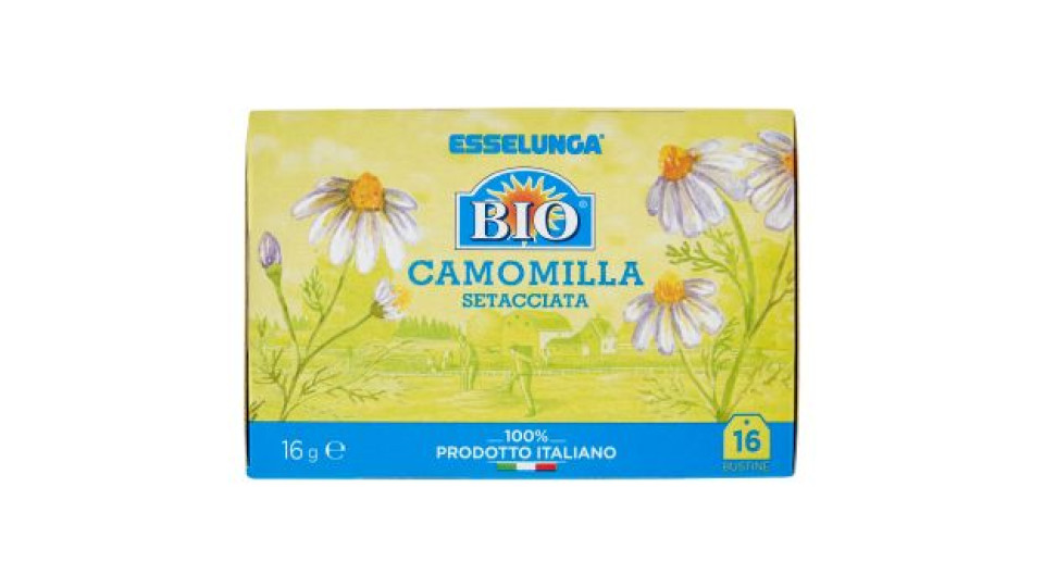 Esselunga Bio Camomilla setacciata 16 x 1 g