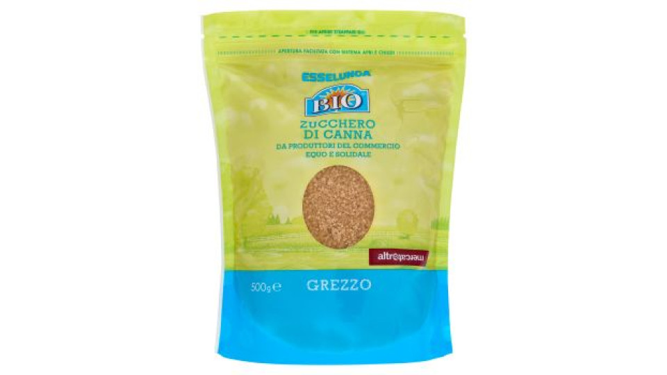 Esselunga Bio Zucchero di canna grezzo altromercato 500 g