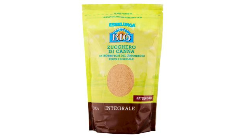 Esselunga Bio Zucchero di canna integrale altromercato 500 g