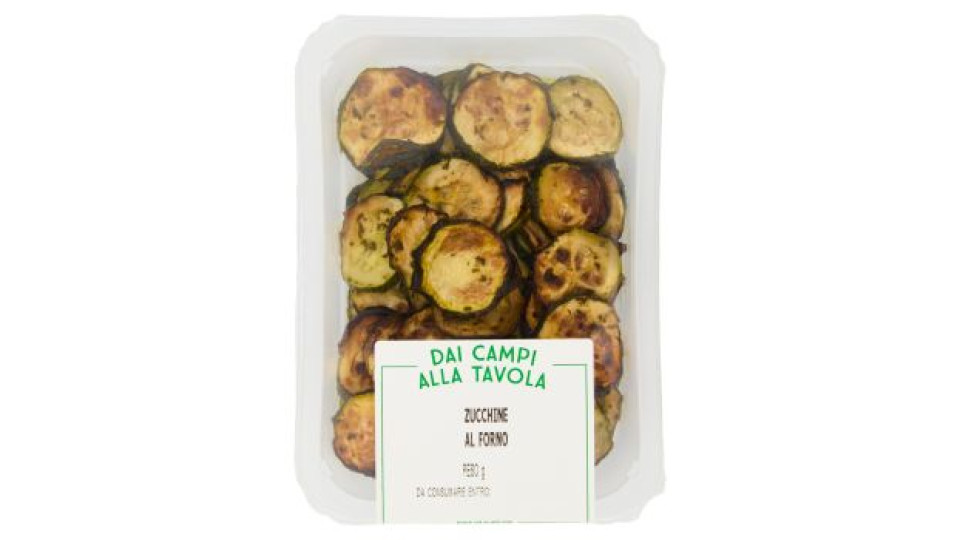 Dai campi alla tavola Zucchine al Forno 200 g