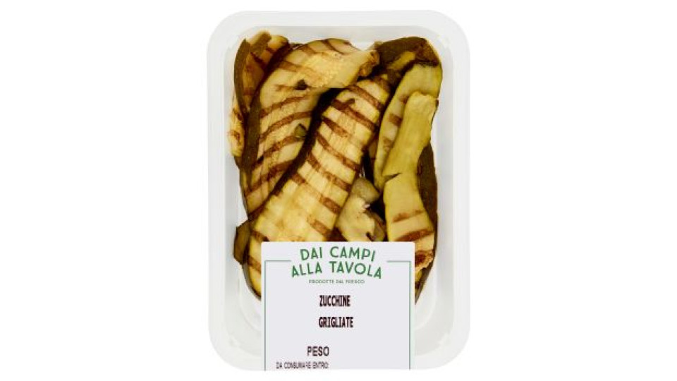Dai campi alla tavola Zucchine Grigliate 0.200 Kg