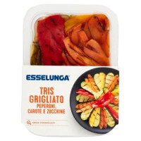 Esselunga Tris grigliato peperoni, carote e zucchine 250 g
