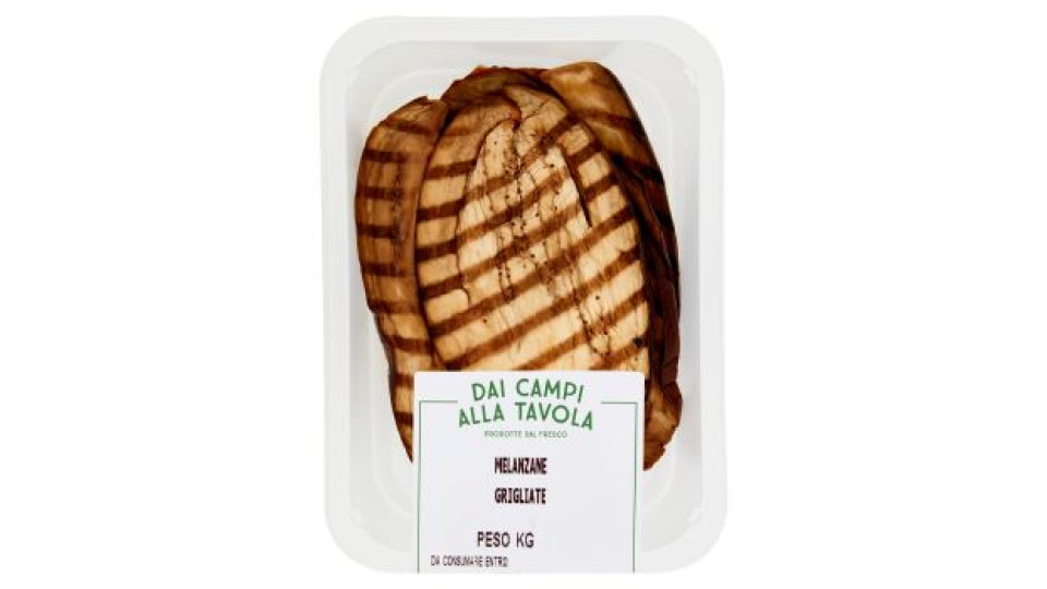 Dai campi alla tavola Melanzane Grigliate 0.200 Kg