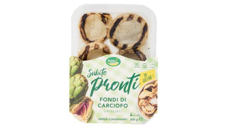 Cottin tavola Subito pronti Fondi di Carciofo Grigliati 200 g