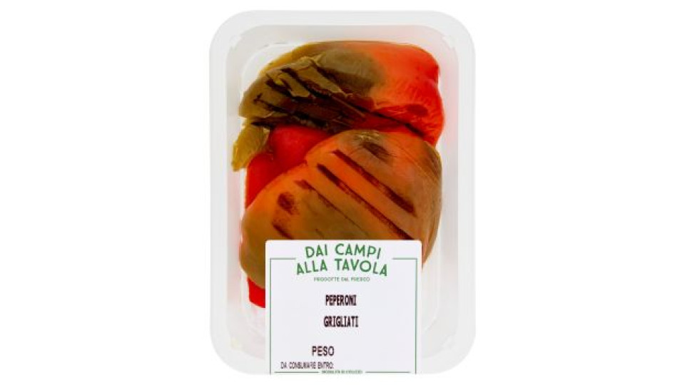 Dai campi alla tavola Peperoni Grigliati 0.200 Kg