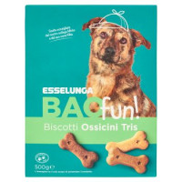 Esselunga Bao fun! Biscotti ossicini tris 500 g